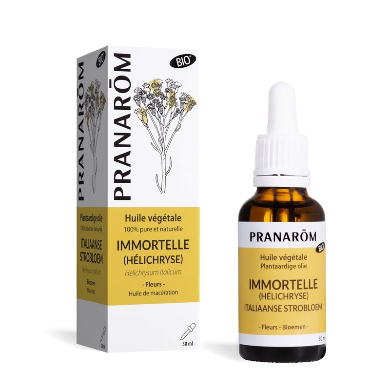 Pranarom - huile végétale d'immortelle (hélichryse) - bio