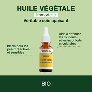 Pranarom - huile végétale d'immortelle (hélichryse) - bio