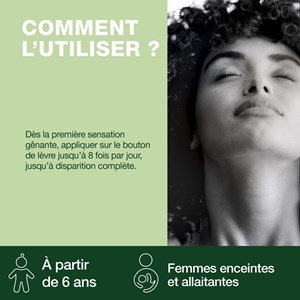 Pranarom - gel labial pour boutons - bio