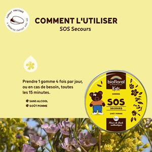 Biofloral - enfants sos secours jour - bio