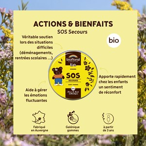 Biofloral - enfants sos secours jour - bio