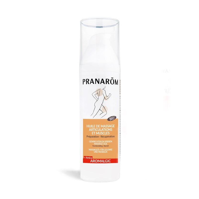 Pranarom - huile de massage pour muscles et articulations - bio