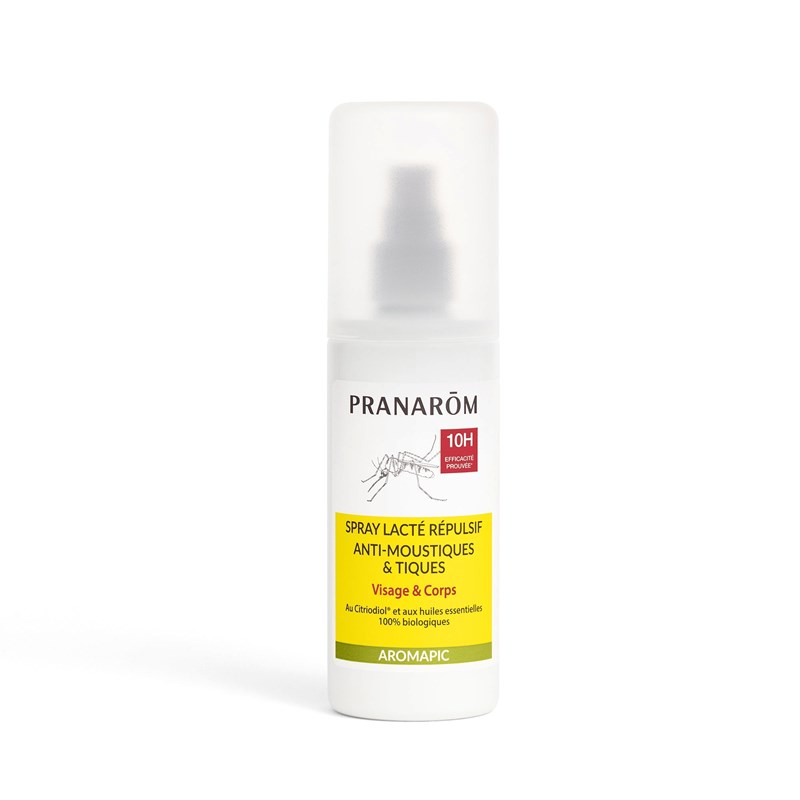 Pranarom - spray lacté anti-moustiques et tiques