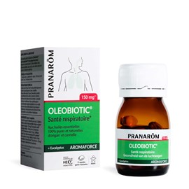 Pranarom - oleobiotic® santé respiratoire* - 15 capsules
