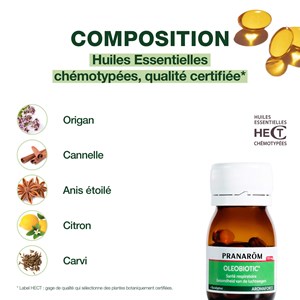 Pranarom - oleobiotic® santé respiratoire*