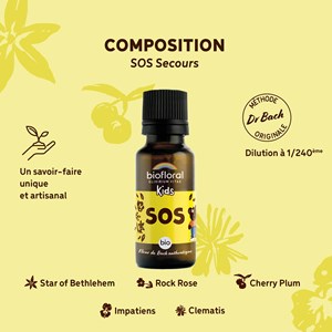 Biofloral - enfants sos secours jour - bio