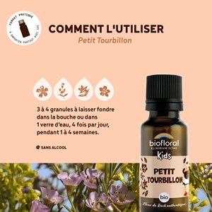 Biofloral - petit tourbillon granules - bio