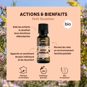 Biofloral - petit tourbillon granules - bio