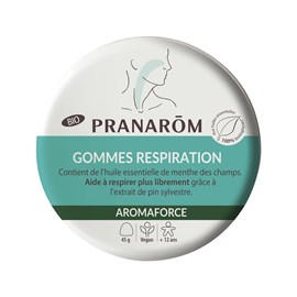 Pranarom - gommes respiration - bio - 45 g