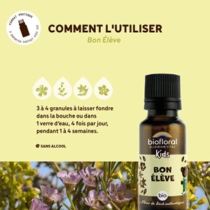 Biofloral - bon élève - bio