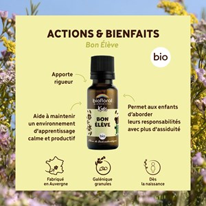 Biofloral - bon élève - bio