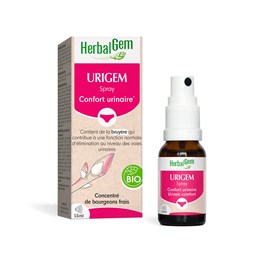 Herbalgem - urigem spray - confort urinaire - bio
