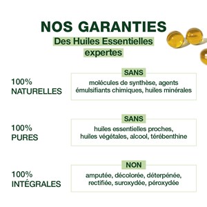Pranarom - perles d'huile essentielle de citronnier - bio
