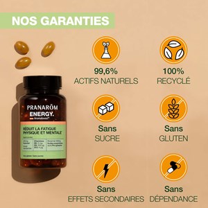 Pranarom - complément alimentaire energy