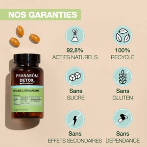 Pranarom - complément alimentaire détox