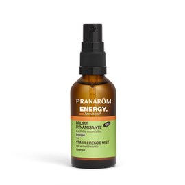 Pranarom - brume dynamisante energy - bio - 50 ml