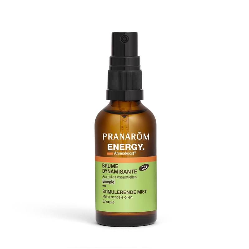 Pranarom - brume dynamisante energy - bio - 50 ml