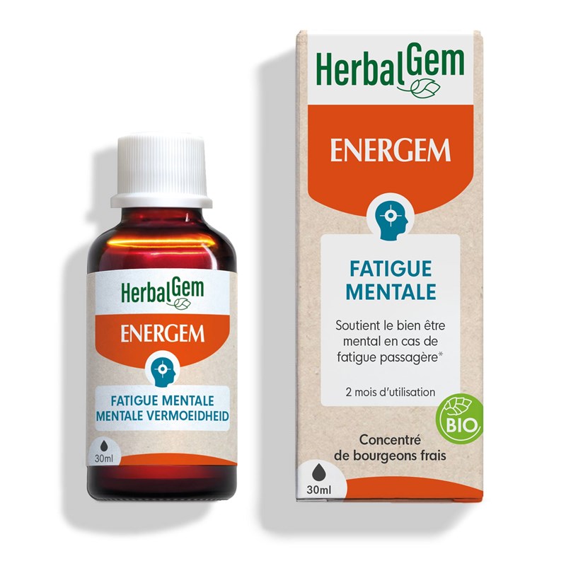 Pranarom - Herbalgem - energem surcharge mentale - bio