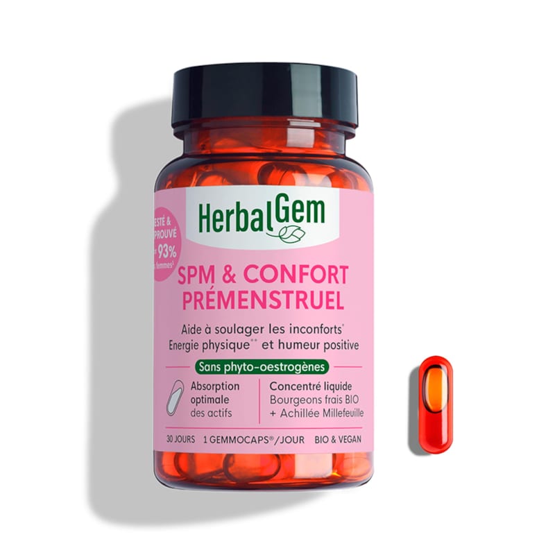Herbalgem - Herbalgem - complément alimentaire spm & confort menstruel - bio