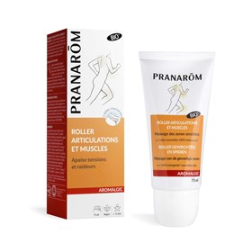Pranarom - roller articulations et muscles - bio - 75 ml