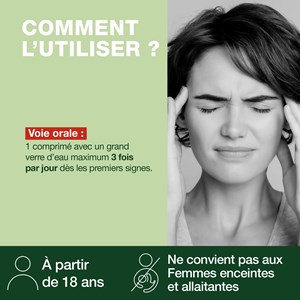 Pranarom - comprimés maux de tête