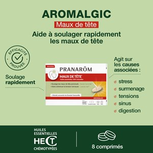 Pranarom - comprimés maux de tête