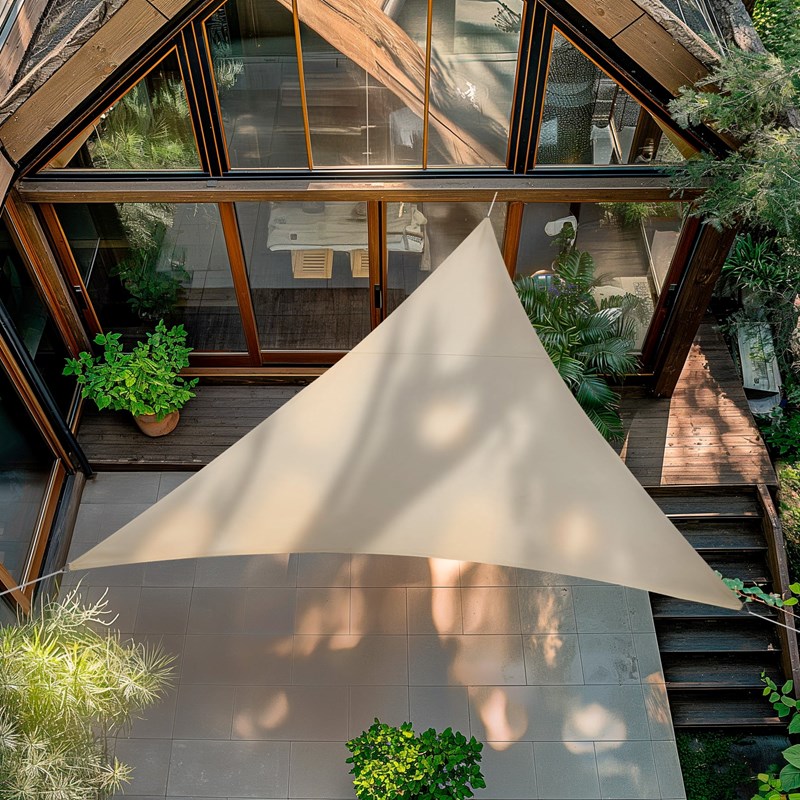 Voile rivage triangulaire 3,60m de côté