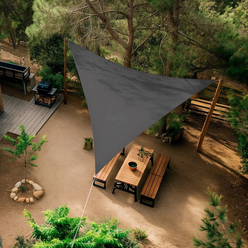 Voile rivage triangulaire 5 m de côté