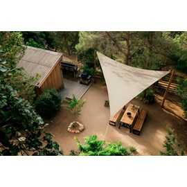 Voile rivage triangulaire 5 m de côté