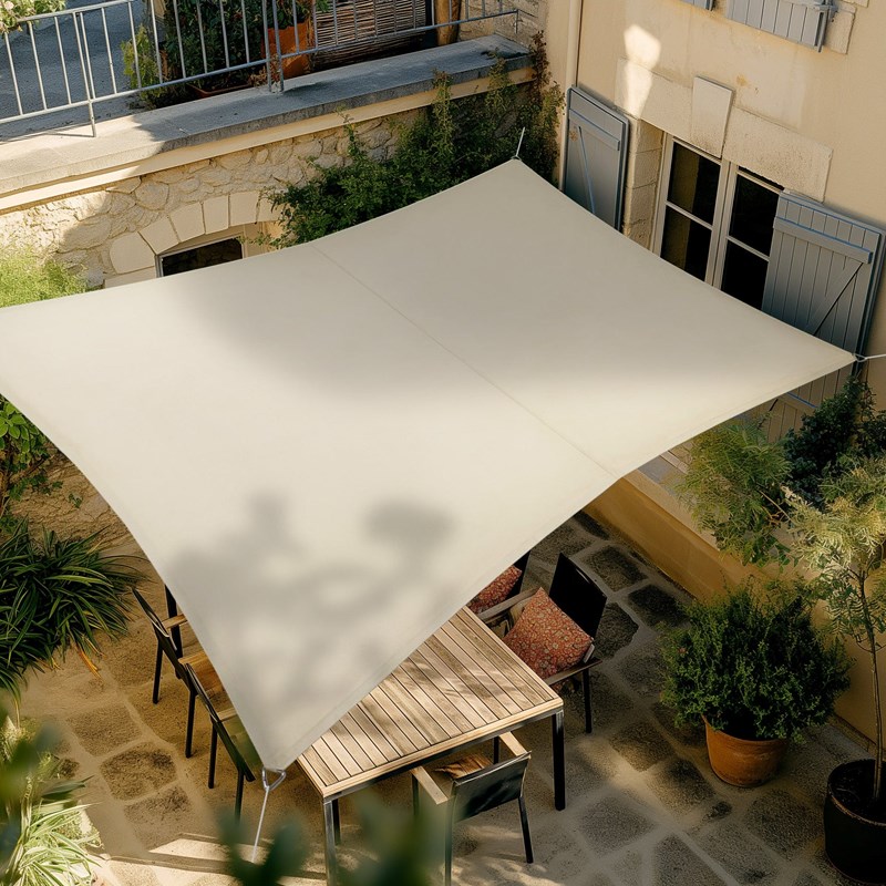 Voile rivage rectangulaire 3 x 2 m