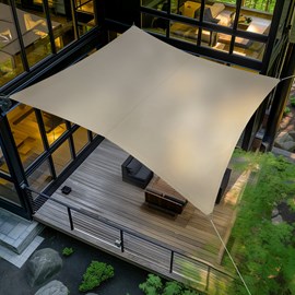 Voile rivage rectangulaire 4 x 3 m