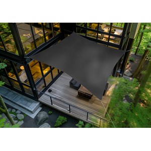 Voile rivage rectangulaire 4 x 3 m