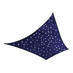 Voile rectangulaire 3x2m avec 100 leds