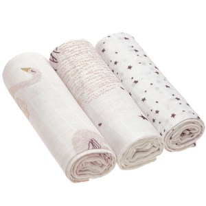 Lot 3 langes cygne little water (80 x 80 cm)