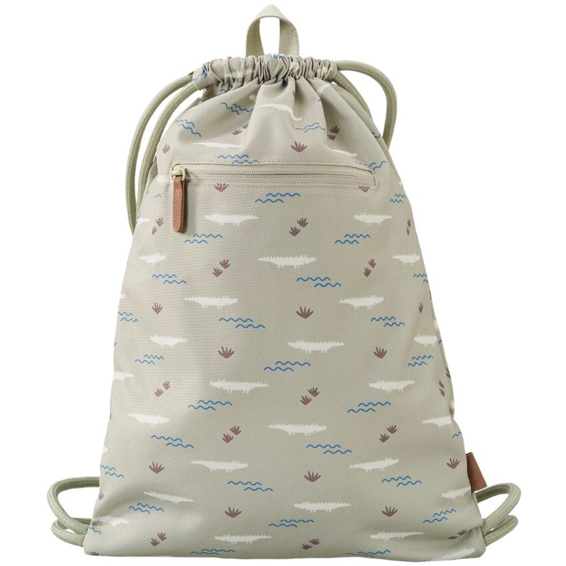 Sac à ficelles crocodile