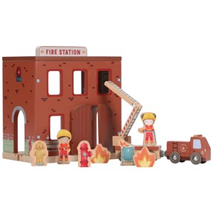 Caserne de pompiers en bois