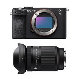 Sony alpha 7c ii noir + objectif sigma
