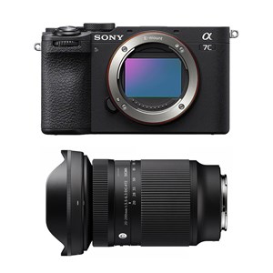 Sony alpha 7c ii noir + objectif sigma