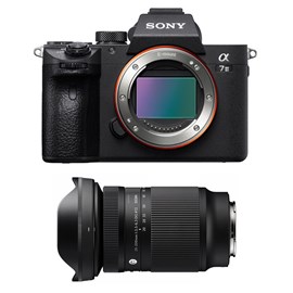Sony alpha 7 iii + objectif sigma 20-20