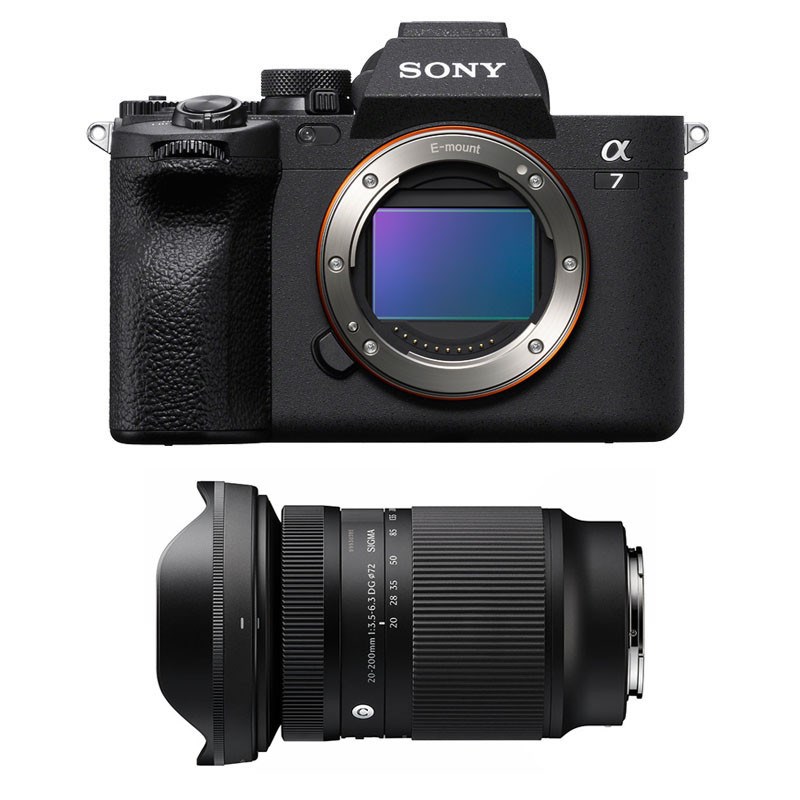 Sony - Sony alpha 7 iv + objectif sigma 20-200