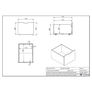 3 tiroirs de rangement pour lit