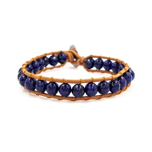 Bracelet facelia pierres lapis lazuli