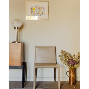 Alma, la chaise knoll en cuir n°861