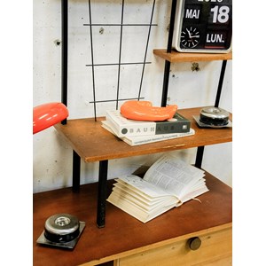 Étagère en bois et métal n°164