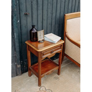 Odile, la table de chevet en bois n°502