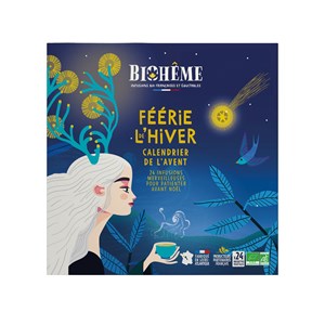 Calendrier de l'Avent infusions bio féérie de l'hiver