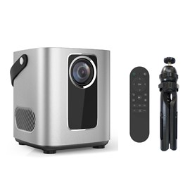 Vidéoprojecteur full hd 1080p wifi avec haut-parleurs stéréo intégrés 6000lm