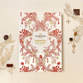 Calendrier de l'avent chocolats maison valrhona