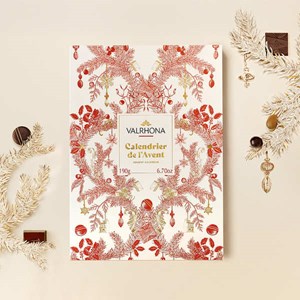 Calendrier de l'avent chocolats maison valrhona