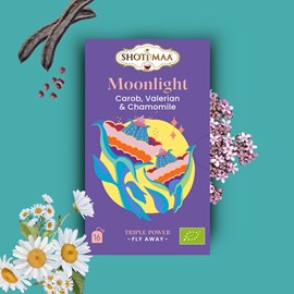 Tisane bio bonne nuit – infusion relaxante camomille, valériane & lavande